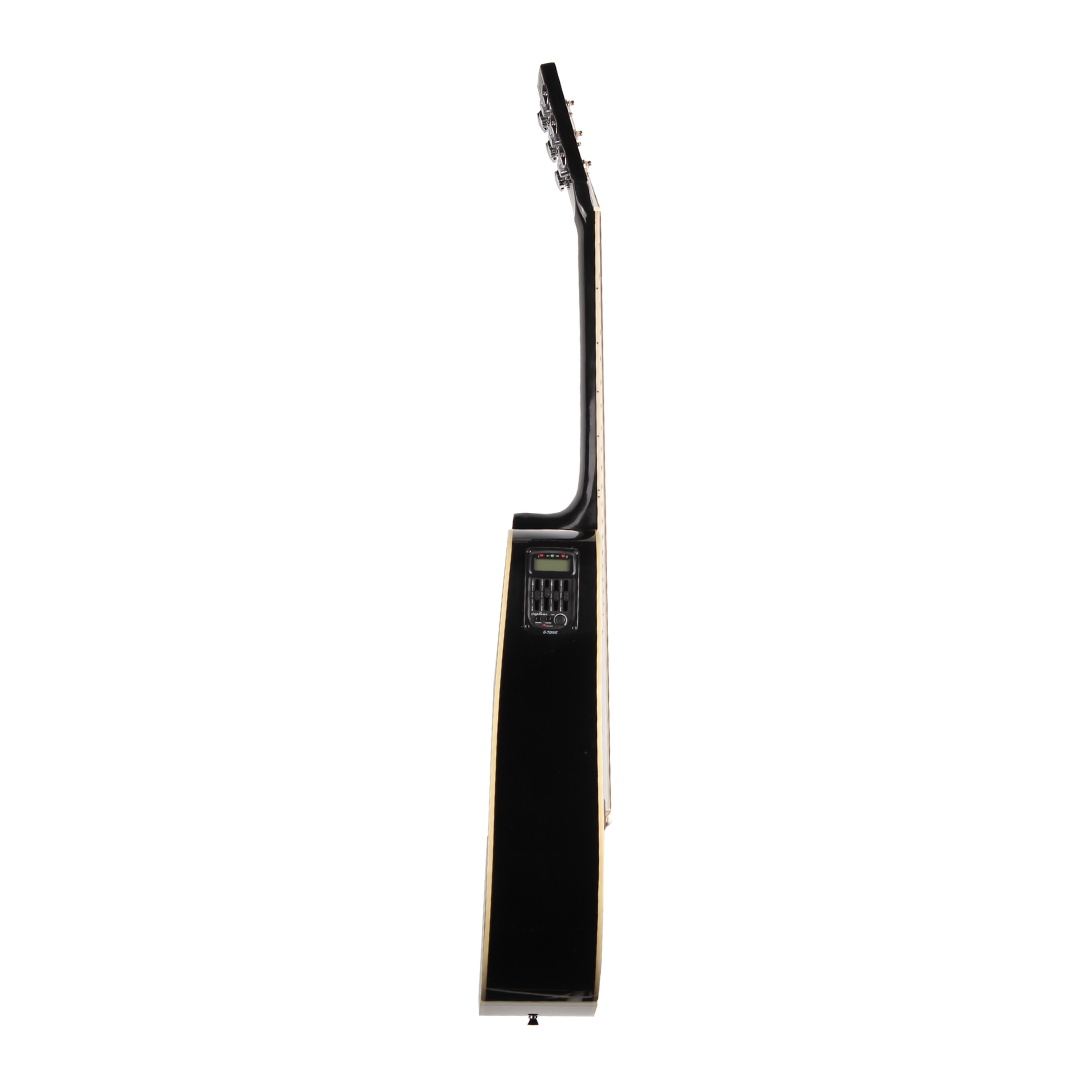 Almira F650N-BKC Elektro Akustik Gitar