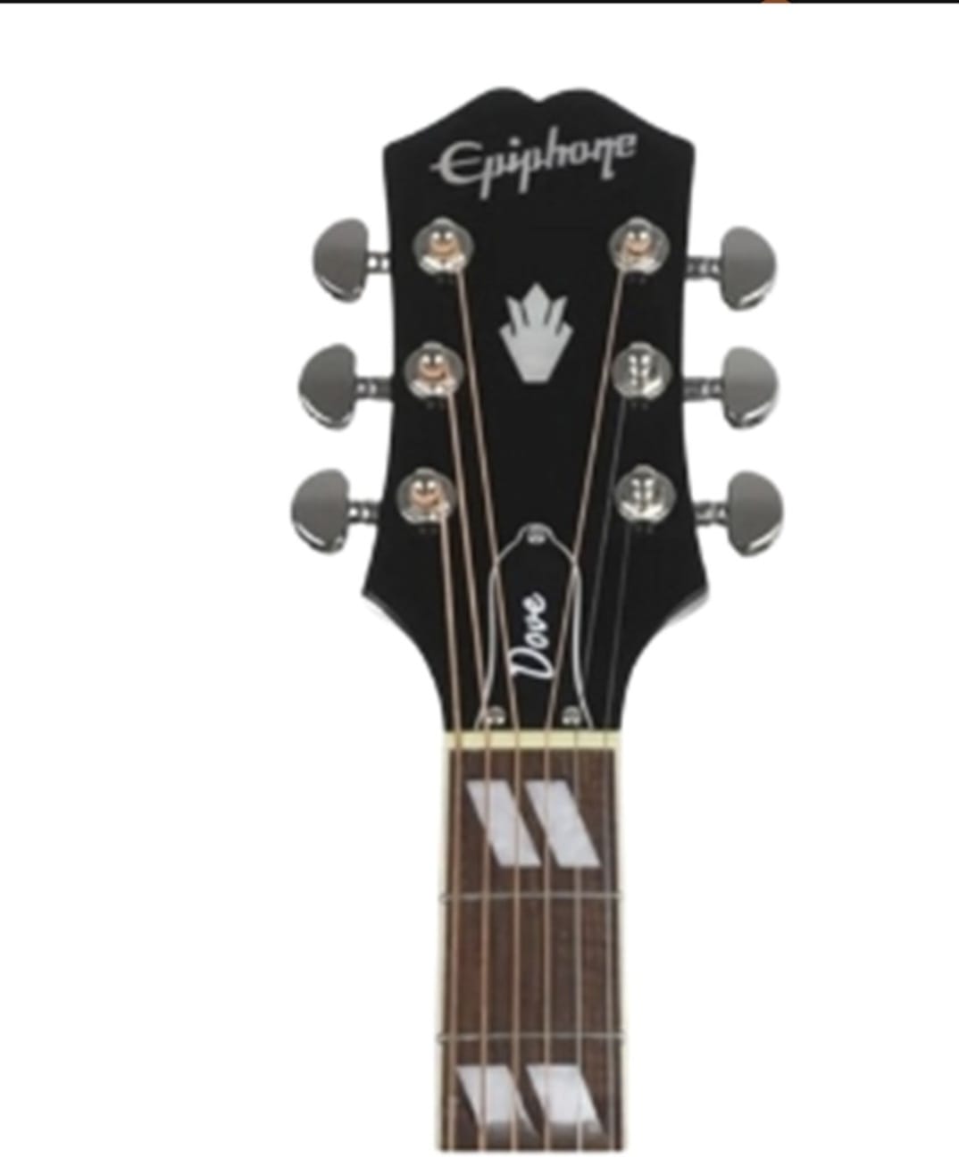 Epiphone Dove Studio Elektro Akustik Gitar (Trans Ebony) '