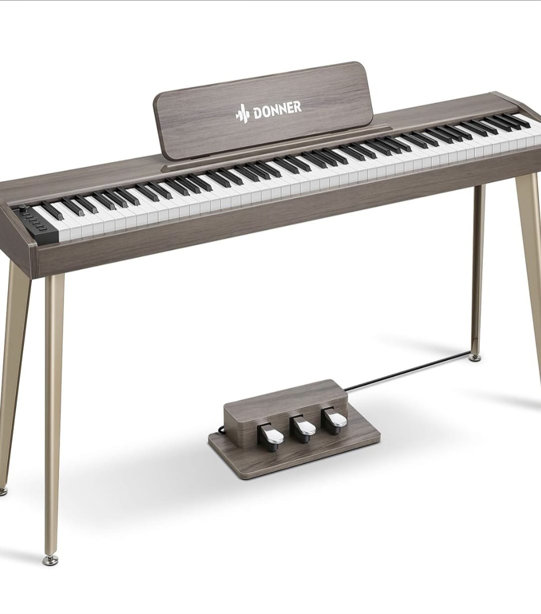 Donner DDP-60 Dijital Piyano (Gray Wood Grain)