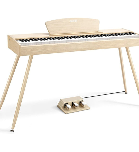 Donner DDP-80 Wooden Style Dijital Piyano (Naturel Wood)