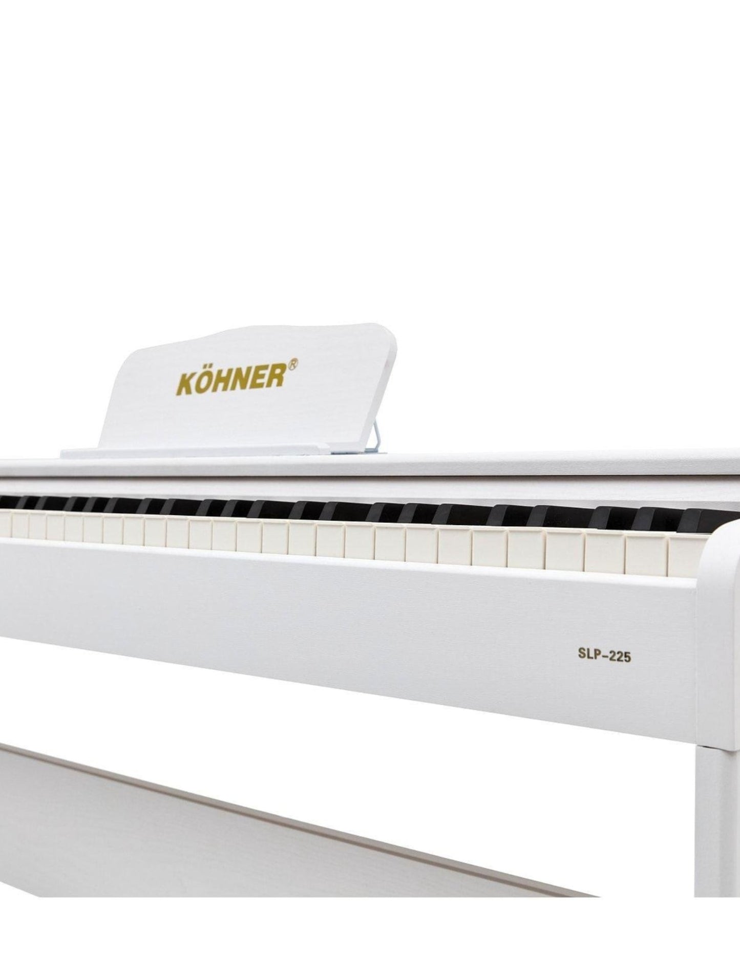 KÖHNER SLP-225 WH Dijital Konsol Piyano, Bluetooth, Tuş Hassasiyeti, 88 Tuşlu (KULAKLIK VE TABURE)