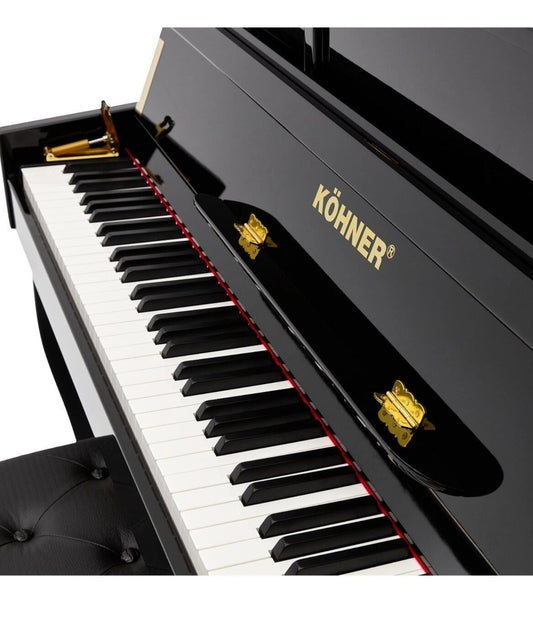 KÖHNER SLP-980BK Dijital Duvar Piyano (88 TUŞLU, TUŞ HASSASİYETİ, KAPAKLI) - Kulaklık Ve Tabure Hediyeli